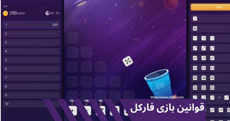 قوانین بازی فارکل