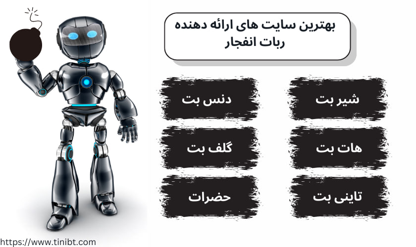 بهترین سایت های ارائه دهنده ربات انفجار