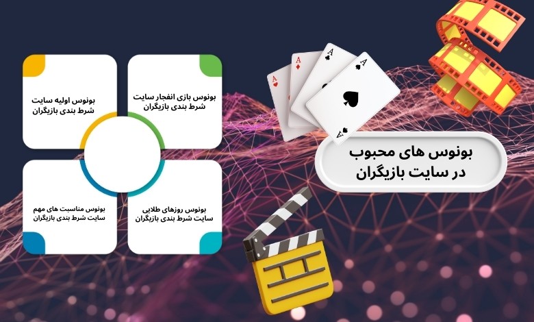 بونوس های محبوب در سایت شرط بندی بازیگران